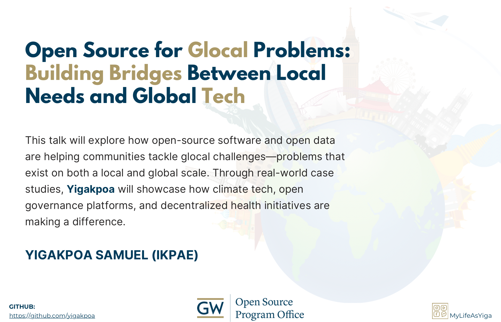 Mastering the First Impression: Your intriguing post title goes here Open Source For Glocal Problems Building Bridges Between Local Needs And Global Tech 1